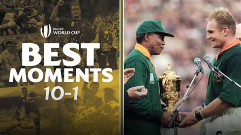 The TOP 10 Rugby World Cup Moments!.